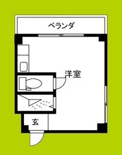東三国 山真ビル【2階】の間取り