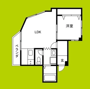 エムズ大宮【4階】の間取り