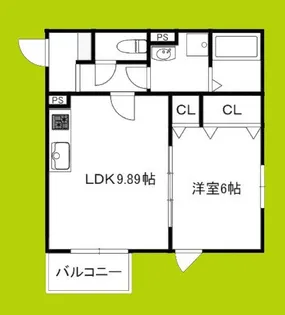 (仮称)La-Crea茨木寺田町【2階】の間取り