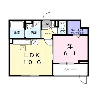 マーレ【1階】の間取り