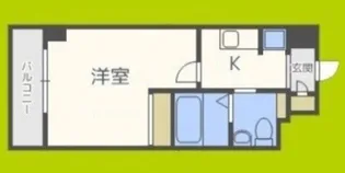 Groove Nipponbashi【6階】の間取り