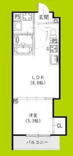 ラモーナ半田【1階】の間取り
