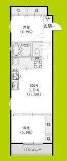 ラモーナ半田【2階】の間取り