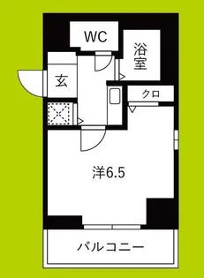 プレサンス同心アーバンステージ【2階】の間取り