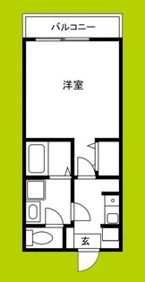 クレスト舎利寺【1階】の間取り