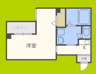 サンクール松屋町【7階】の間取り