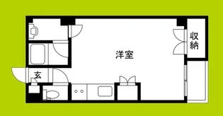 グローリア諏訪【1階】の間取り