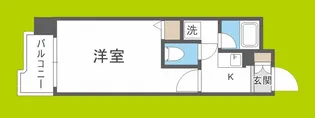 プレサンス新大阪【3階】の間取り