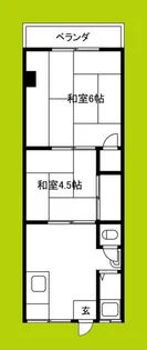 共立マンション【3階】の間取り