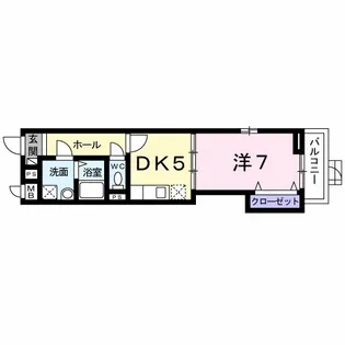 シュヴァル・マラン【2階】の間取り