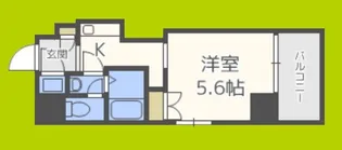 VERDE EBISU【9階】の間取り