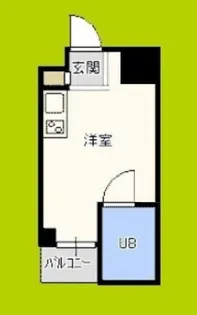 サンプラザ京橋【2階】の間取り