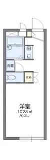 レオパレスコーラルI【1階】の間取り