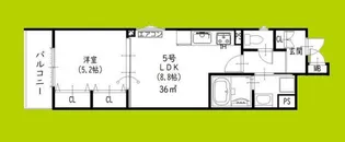 ラモーナ出口【1階】の間取り
