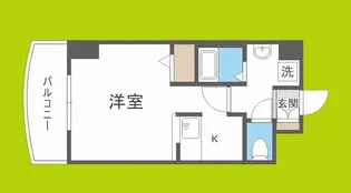 ノルデンハイム新大阪Ⅱ【6階】の間取り