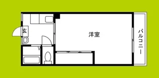 下野マンション【4階】の間取り