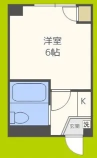 ジョイス千林【2階】の間取り