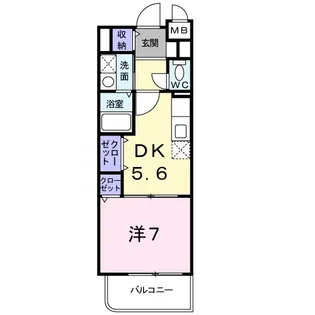 サンヒルズ (生野区)【2階】の間取り