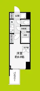 セレニテ谷町四丁目アリエ【7階】の間取り