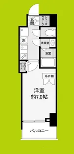 セレニテ谷町四丁目アリエ【15階】の間取り