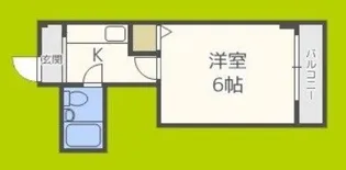 ハイム淡路【2階】の間取り