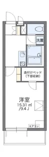 レオパレス加島サザンフェイス【1階】の間取り