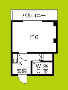 ヒューマンビレッジ【4階】の間取り