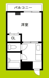 オーシャンハイツ【5階】の間取り