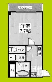 ラシーヌ山坂【2階】の間取り