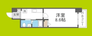JINO新町【9階】の間取り