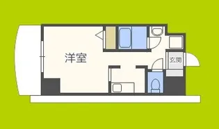 ノルデンハイム新大阪Ⅱ【8階】の間取り