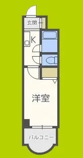 ノルデンハイム相川【6階】の間取り