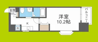 アーデン江戸堀【3階】の間取り