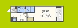 アーデン江戸堀【5階】の間取り