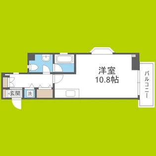 アーデン江戸堀【8階】の間取り