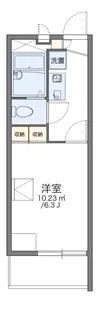 レオパレス大池橋【3階】の間取り