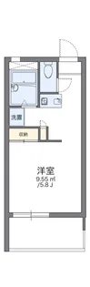 レオパレス住吉伍番館【2階】の間取り