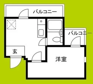 アメニティー新高一番館【5階】の間取り