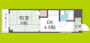 ヒカリ617【1階】の間取り