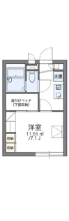 レオパレスHaruhi【2階】の間取り