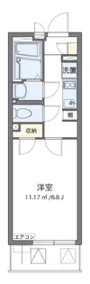 クレイノのぞみIII【2階】の間取り