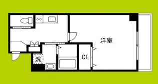 ブラン花園町【9階】の間取り