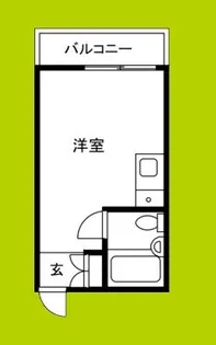 シャトーダイワ【4階】の間取り