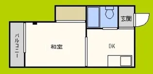 ニューライフ赤坂【7階】の間取り