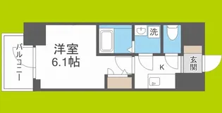 エスリードレジデンス大阪本町【11階】の間取り