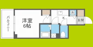 エスリードレジデンス大阪本町【15階】の間取り