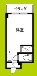 清水728ハイツ【3階】の間取り