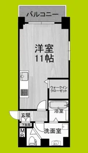 M.hills西本町【5階】の間取り