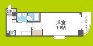 アーデン土佐堀【14階】の間取り