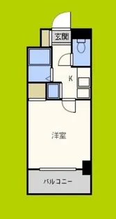 エスリード梅田東【6階】の間取り
